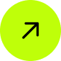 Bright green circle button with an arrow pointing up and right