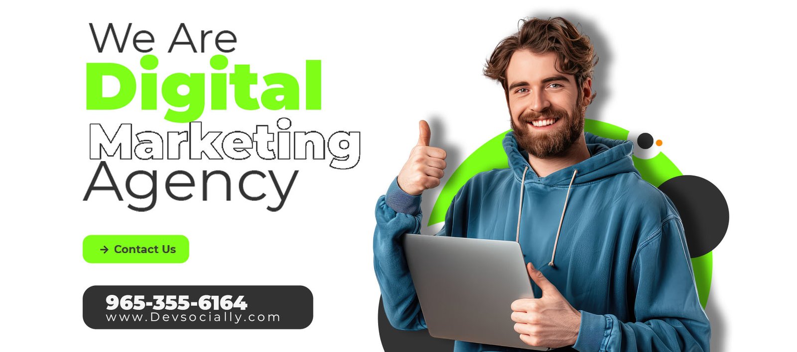 Best digital marketing company in ambala: DevSocially banner